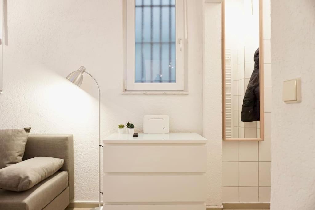 Gemutliches Kleines Studio-Apartment In Top Lage Nahe Karlsruhe Innenstadt Mit Klimaanlage Bagian luar foto